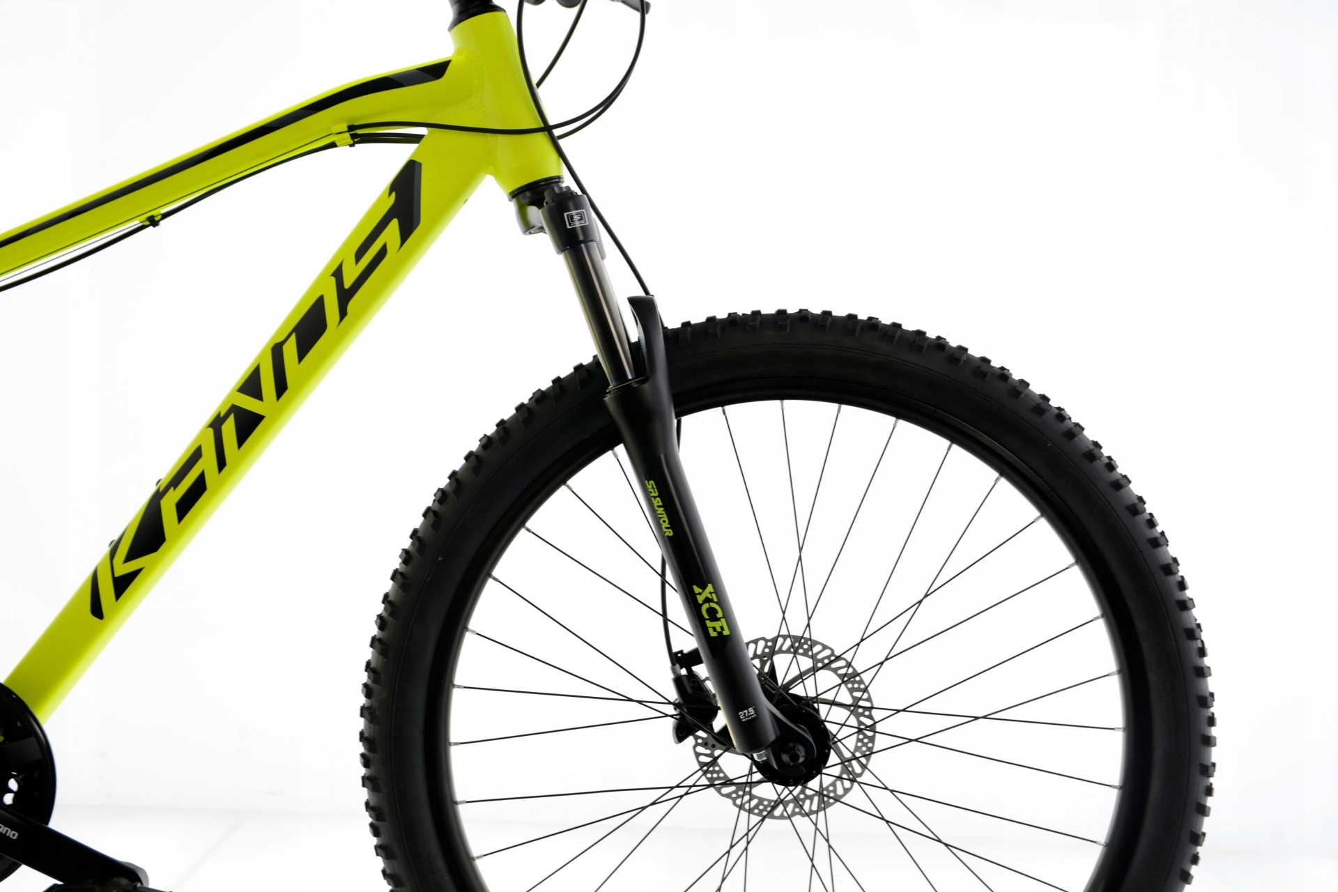 Rower górski 27,5 Kands Mercury R17 2XT Altus seledynowy hydr 2024 Materiał ramy aluminium