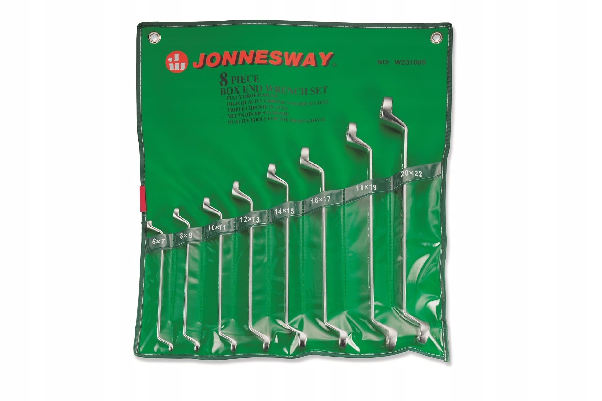 Ohýbací kľúč Jonnesway sada 8 ks 6x22 mm W23108S