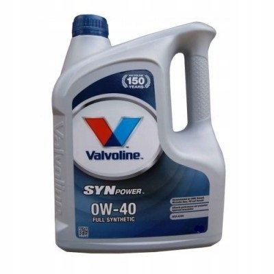 

Valvoline 0W40 5L. Synpower Silnikowy Olej Syntety