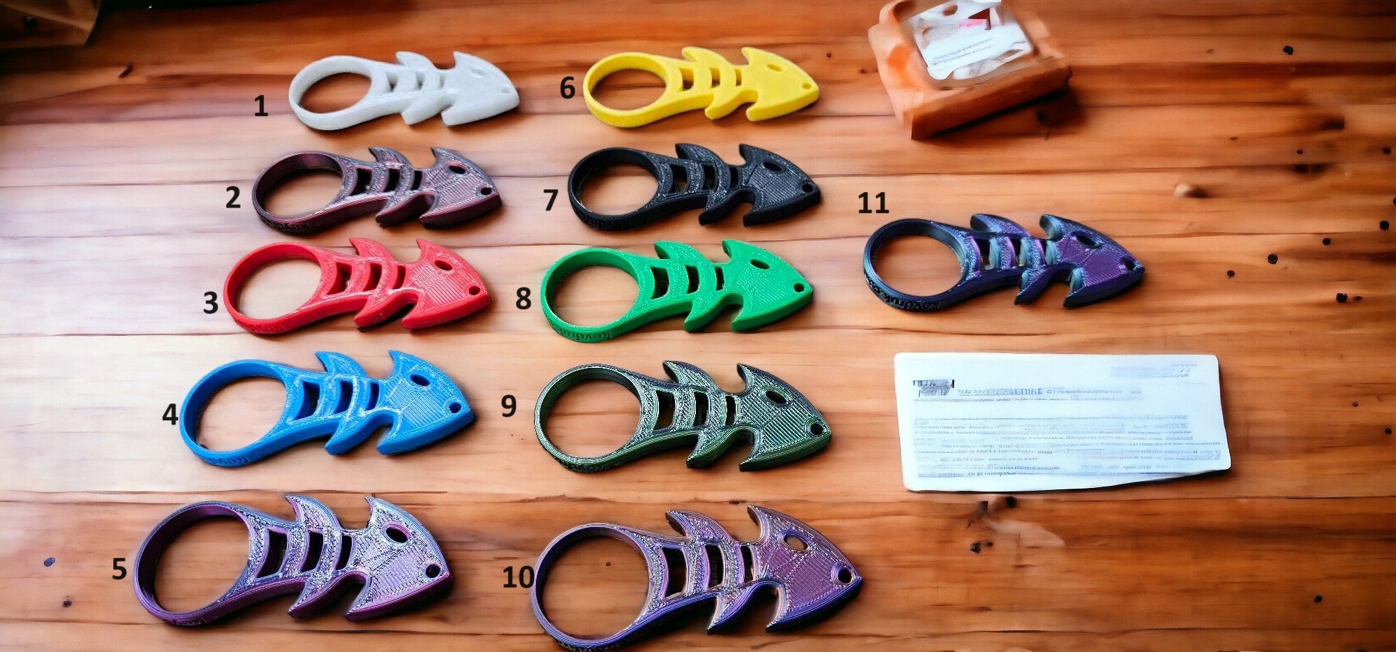 KEYSPINNER REKIN KOMBO !!! HIT TIKTOKU !!-MIX KOLORYSTYKA SHARK KEYRAMBIT Rodzaj Fidget Spinner