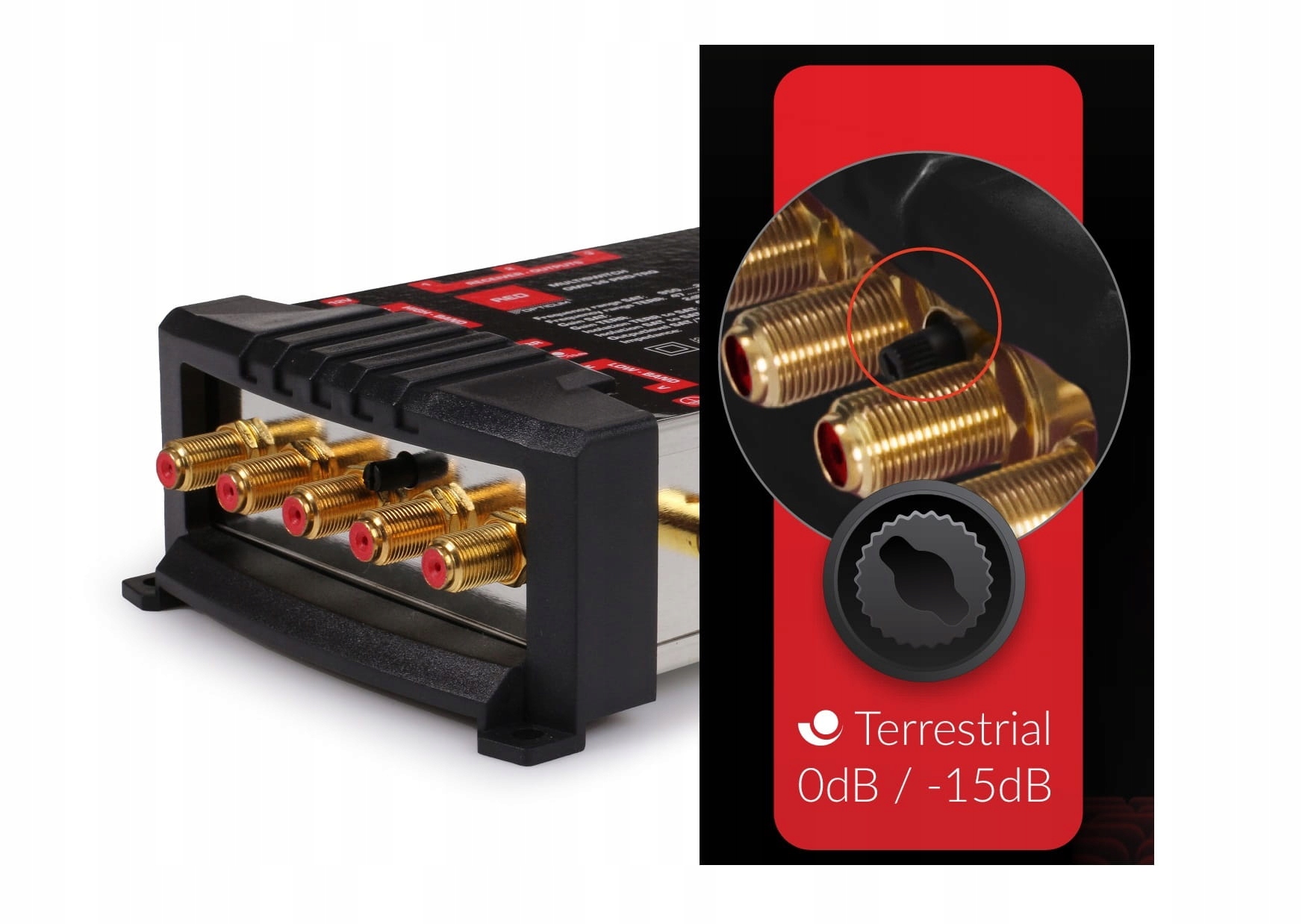 MULTISWITCH 5/16 OPTICUM OMS TRQ PLATINIUM 5x16 Liczba wejść 5