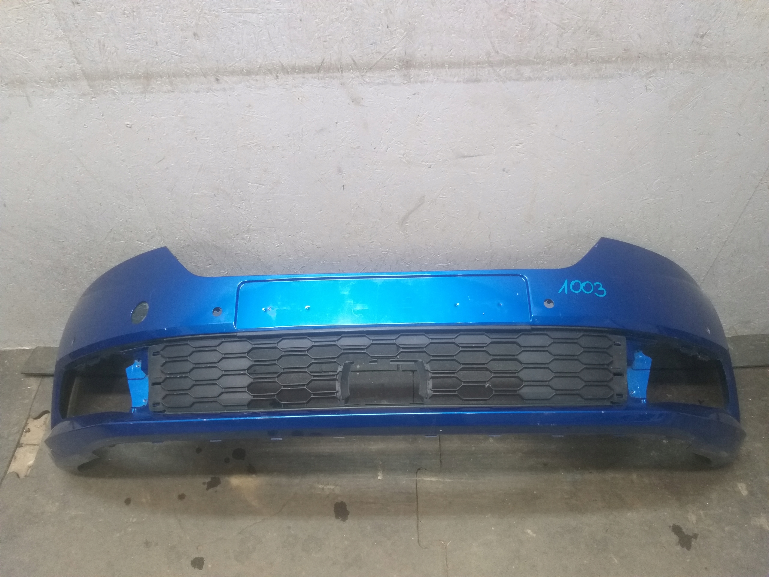 bumper front SKODA FABIA III 3 LIFT 6V