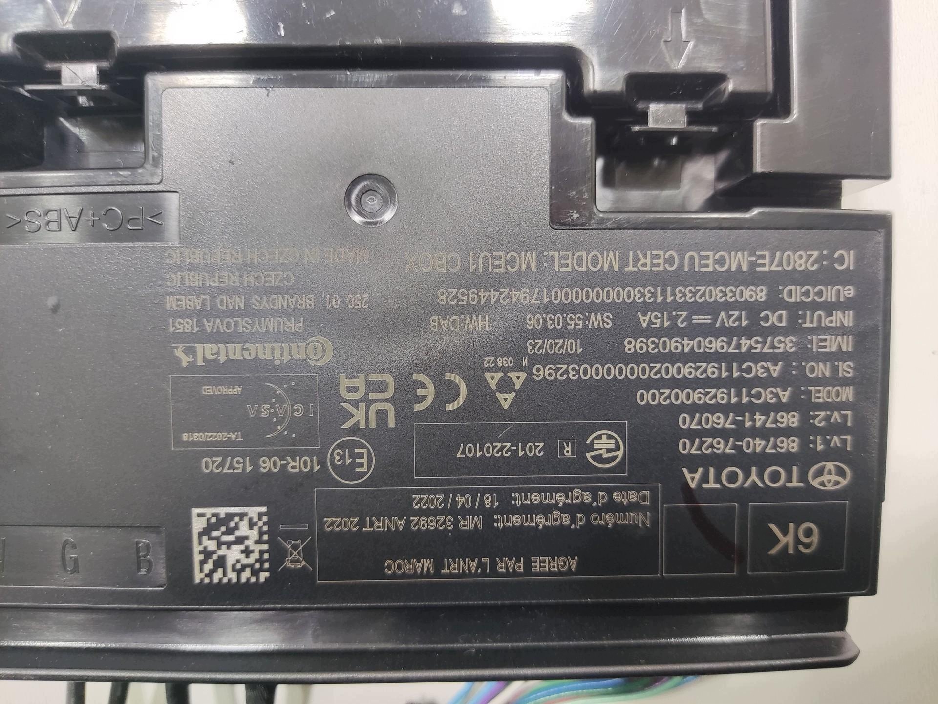 module control unit TELEFONU LEXUS UX 2018-2021 86740-76270
