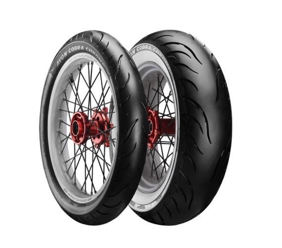 ZESTAW OPON TRIUMPH ROCKET 3 AVON COBRA 150/80 R17 + 240/50 R16