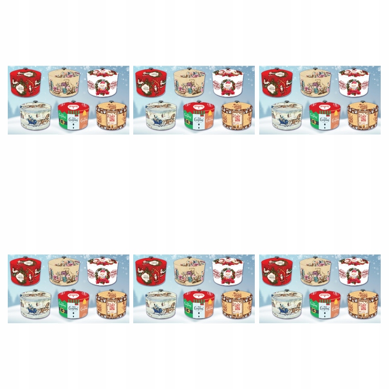 Ciasto Panettone Granducale w metalowej puszce 750g X6