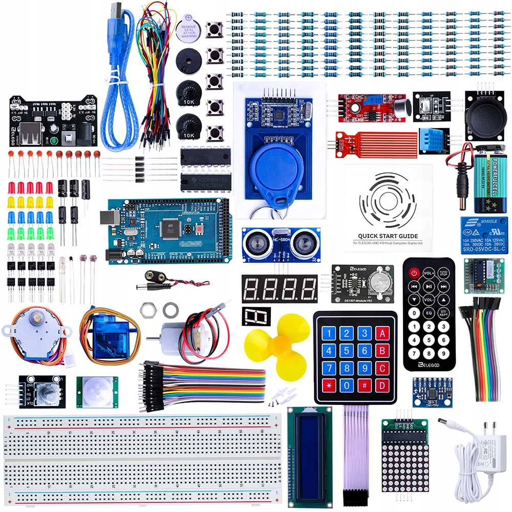Zestaw startowy MEGA2560 R3 do projektu Arduino Ultimate Starter Kit