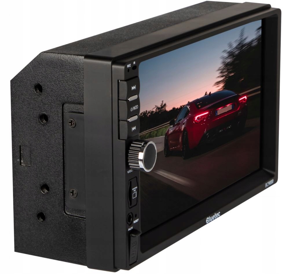 RADIO SAMOCHODOWE 2DIN MP5 EKRAN LED 7 SD USB MP3 Kod producenta RADIO 7 Cali Ekran BLUETEC BC-9000 2DIN