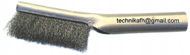 SZCZOTKA RĘCZNA do nierdzewki KWASOODPORNA INOX