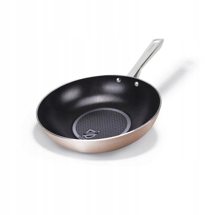 Moneta Wok 28 cm, Rose Gold Diamant, indukce