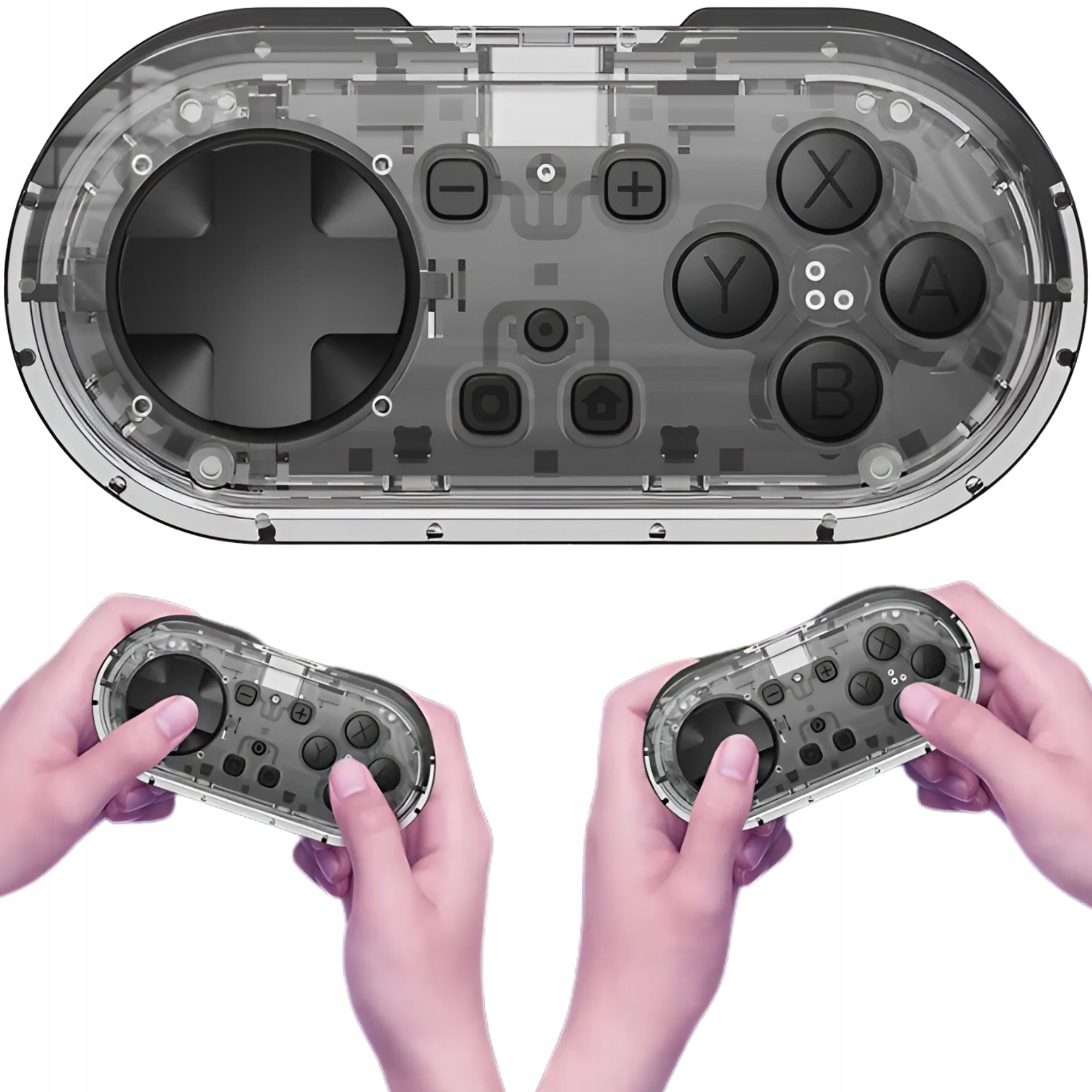 Bezprzewodowy mini kontroler pad do konsola Nintendo Switch do gier joypad