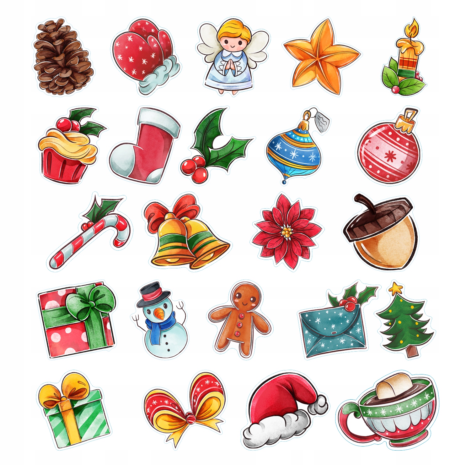 MAGNESY na lodówkę nr6 ŚWIĄTECZNE BOŻE NARODZENIE