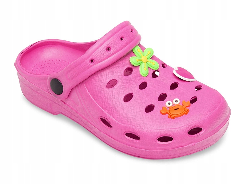 

Klapki Ogrodowe Basenowe Kroksy Różowe 31/32