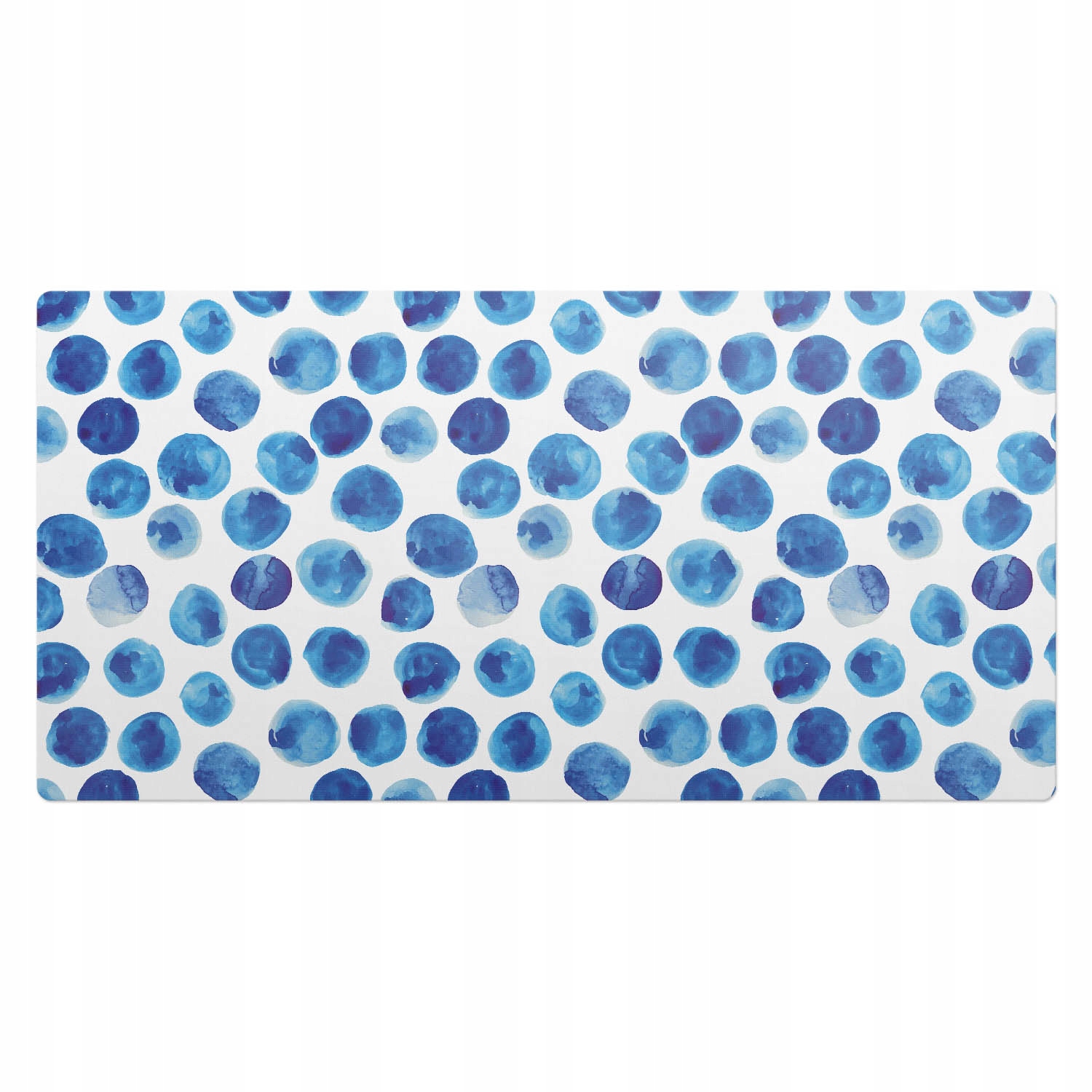 Vinylová podložka na stůl s potiskem Vzor akvarelových teček 100 x 50 cm
