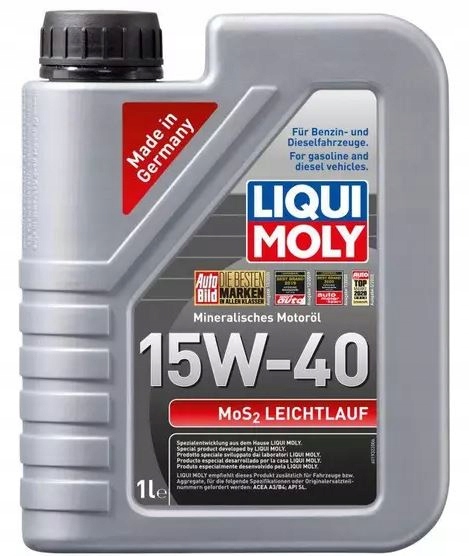 Olej Liqui Moly 15W-40 A3/B4 1L MoS2 Leichtlauf