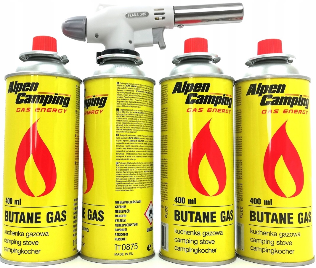 

Palnik Gazowy Ceramiczny Kartusz Lutlampa 4x Gaz