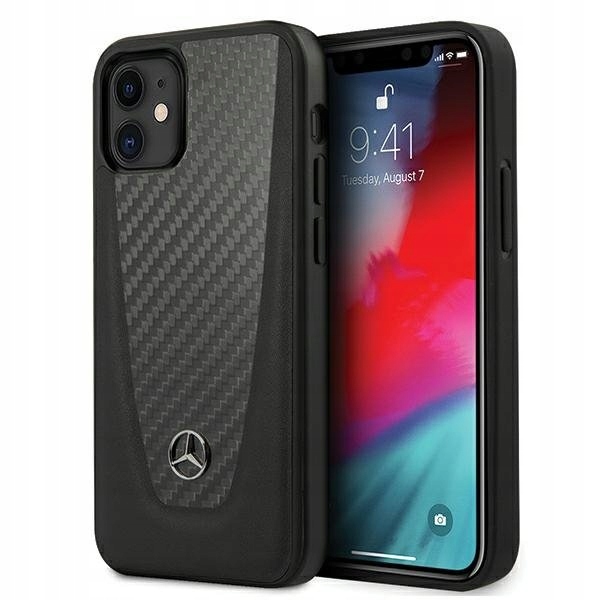 

Etui Mercedes iPhone 12 mini hardcase Carbon