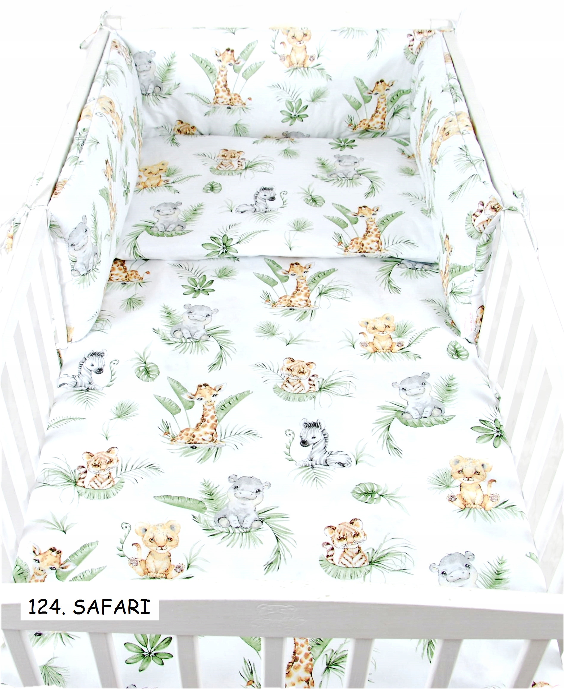 

BabyLux 3el. Pościel Do Łóżeczka 90x120 nr 124