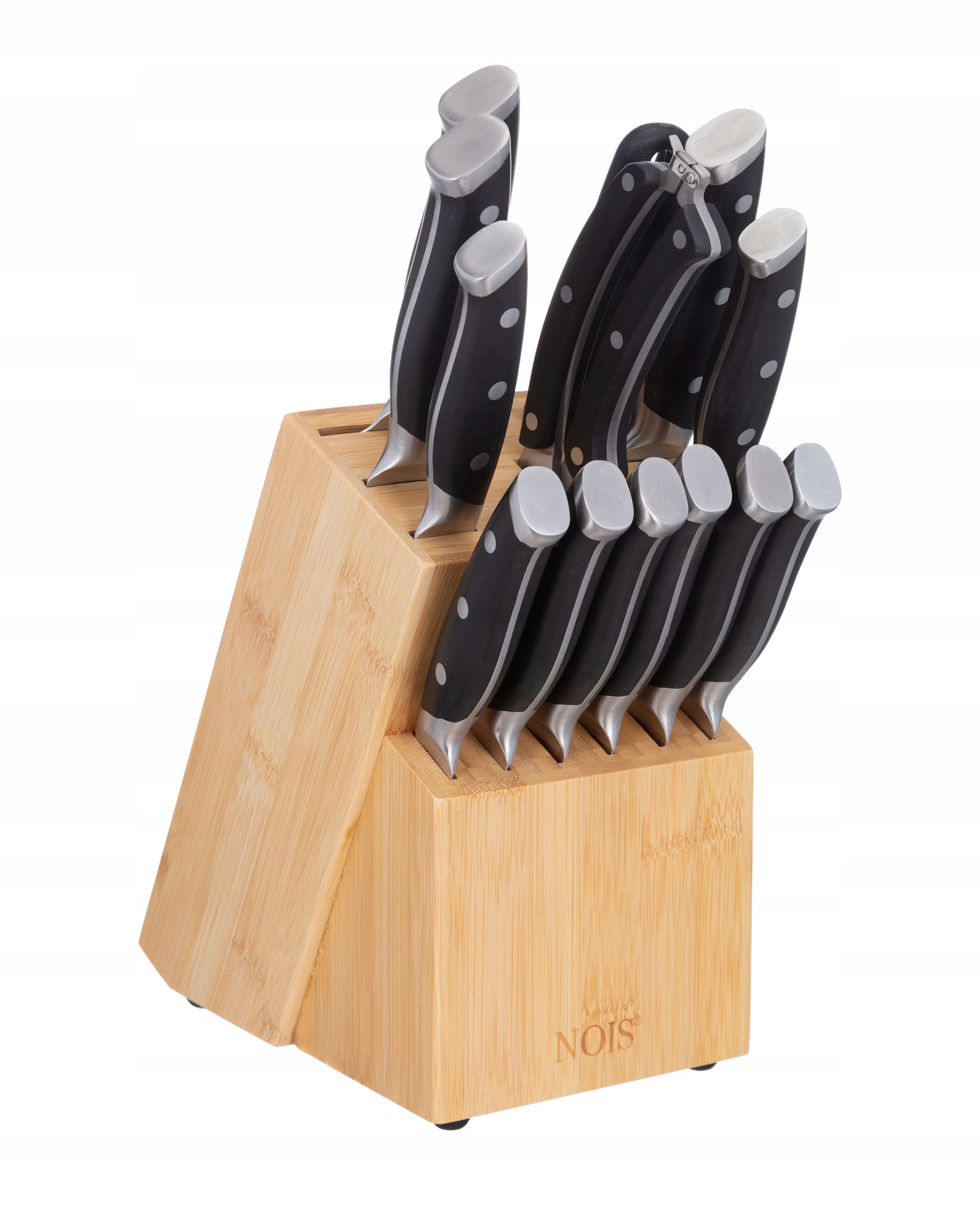 Sada Nožov Nois V 14-DIELNOM Bloku Forged