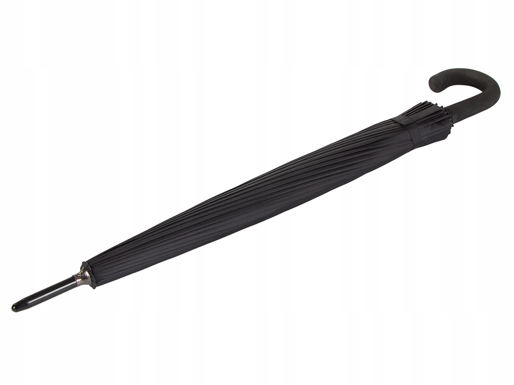 DUŻY PARASOL PARASOLKA CZARNA WYTRZYMAŁA ELEGANCKA Cechy dodatkowe wiatroodporny