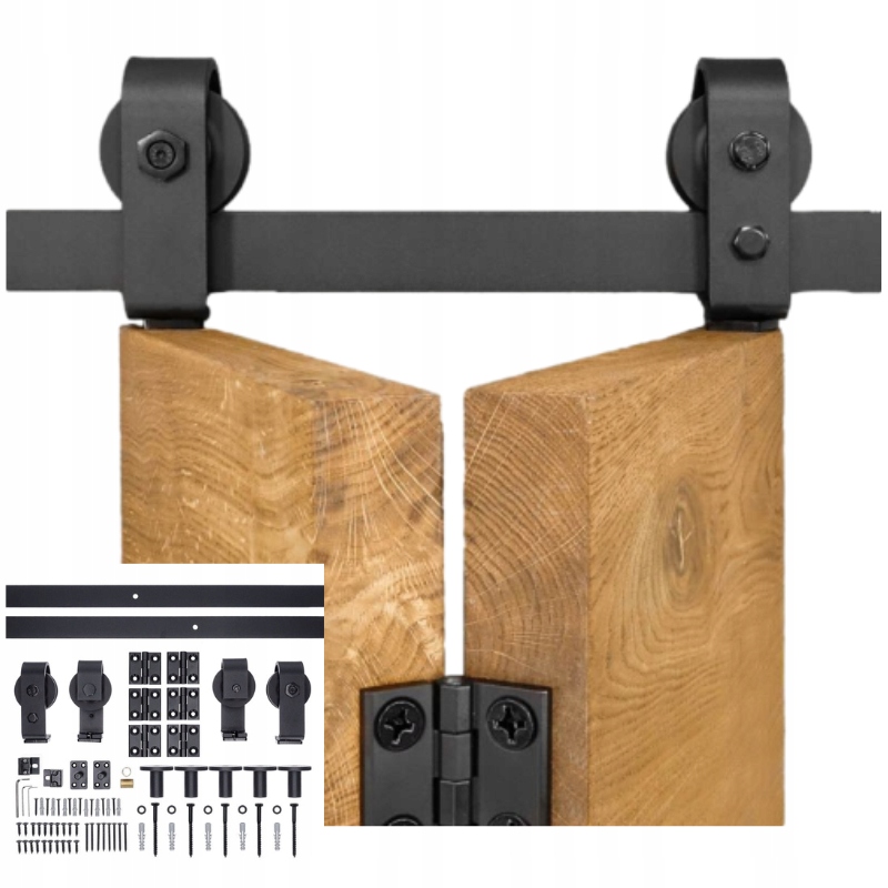 Stěnové vedení pro skládací dveře Harmonijka 2 m