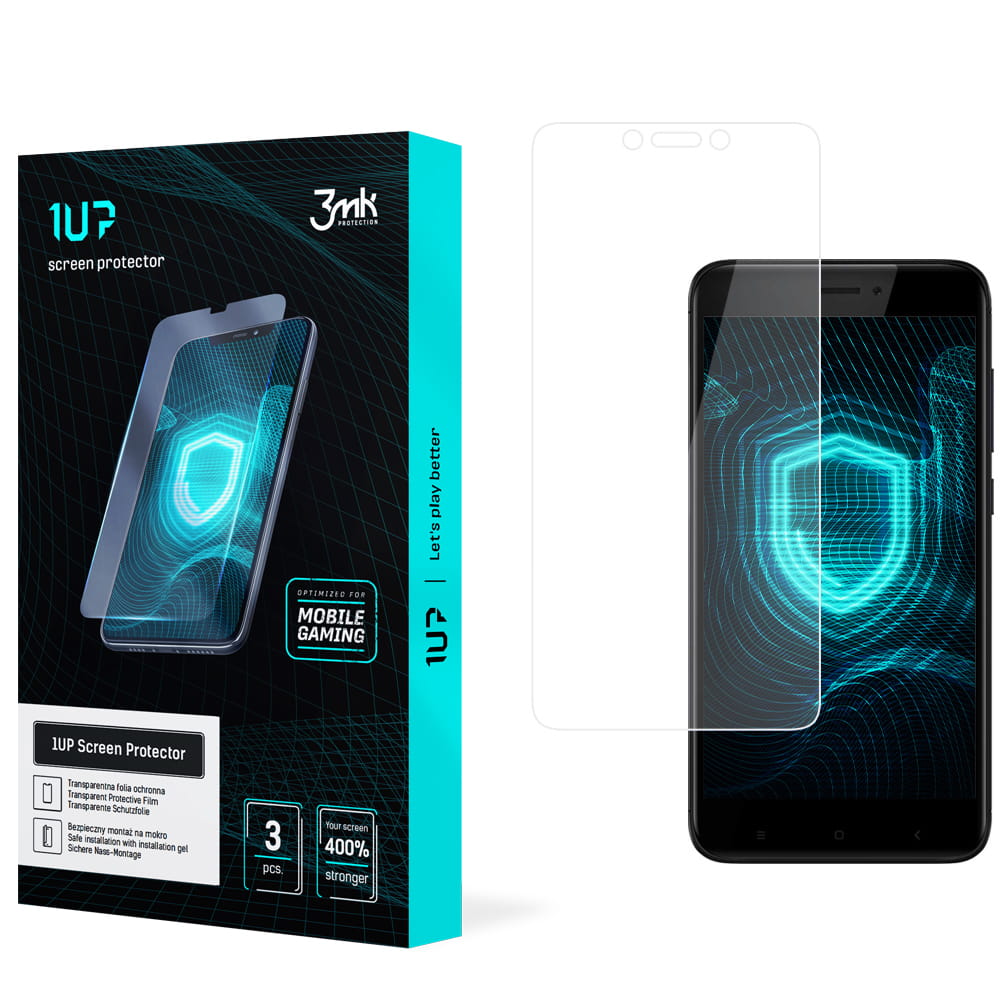 Fólie 3MK pro Xiaomi Redmi 4x Global 3 ks