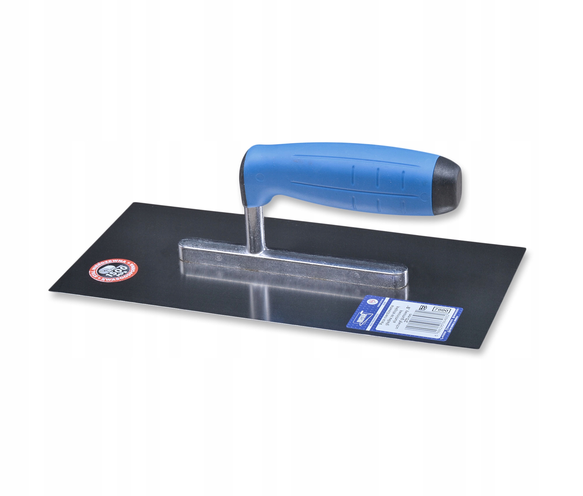 PACA NIERDZEWNA GŁADKA AL 128x270 MM UCHWYT GUMOWY POLSKA PRODUKCJA Marka Instar