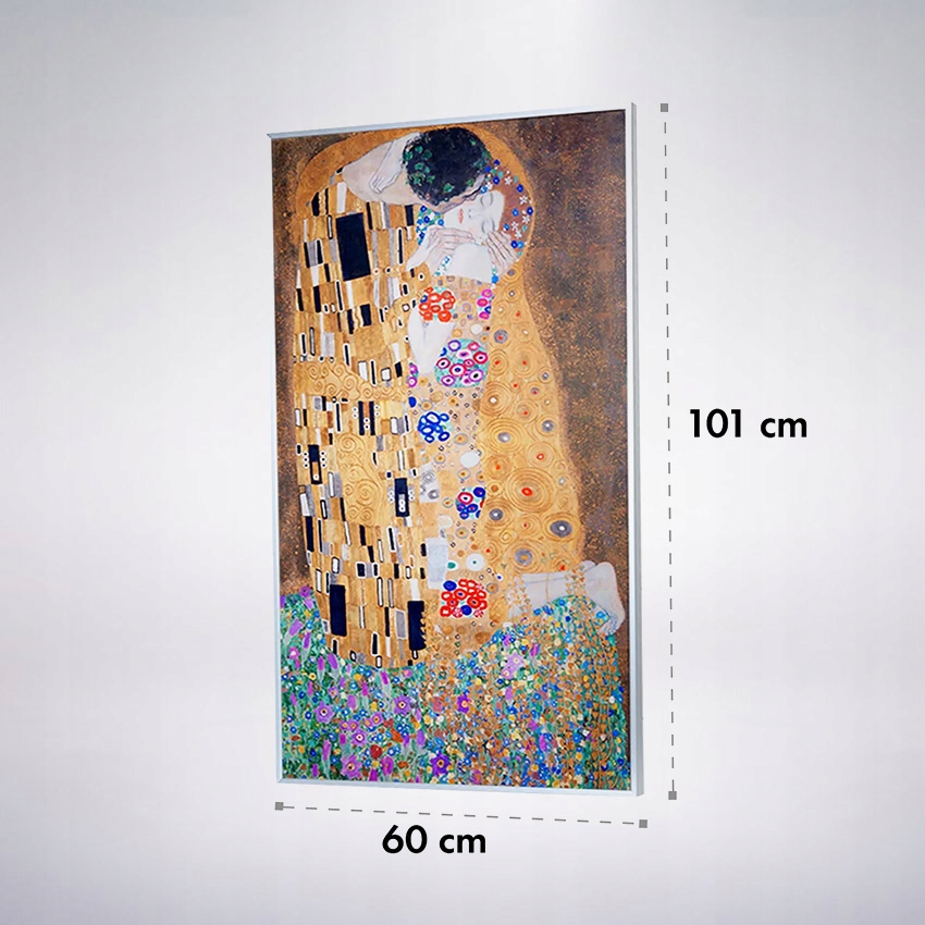 Klarstein grzejnik podczerwień ścienny panelowy 600W 101x60 cm pilot Marka Klarstein