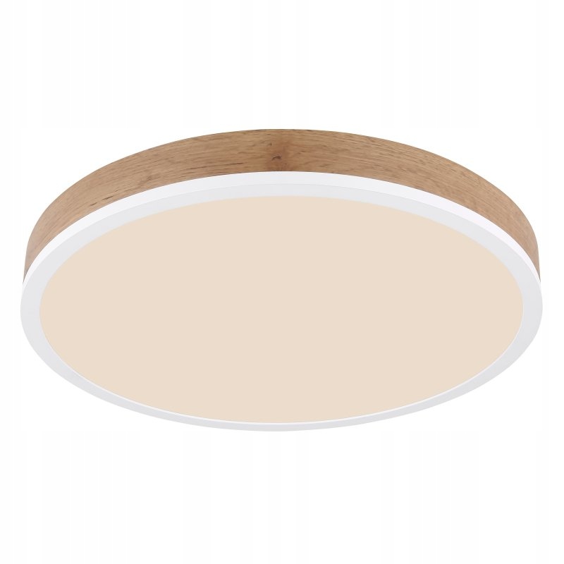 Led stropná lampa Doro 24W 3000K bielo-hnedá Globo Lighting