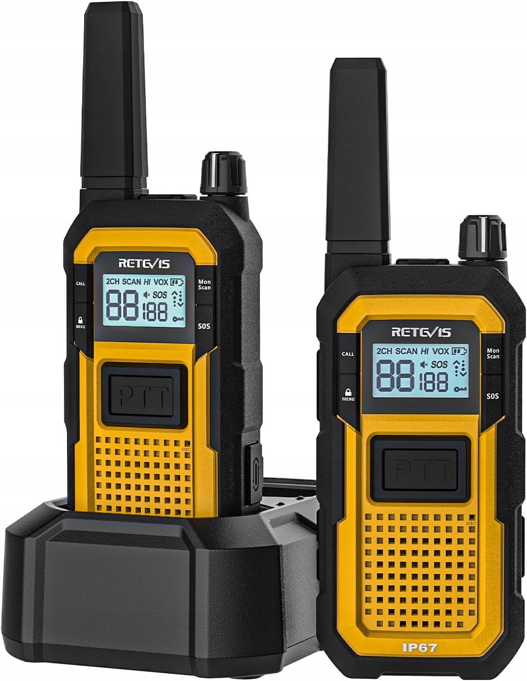 Vysielačka 6W Pre Stavenisko IP67 Vodotesná Radio