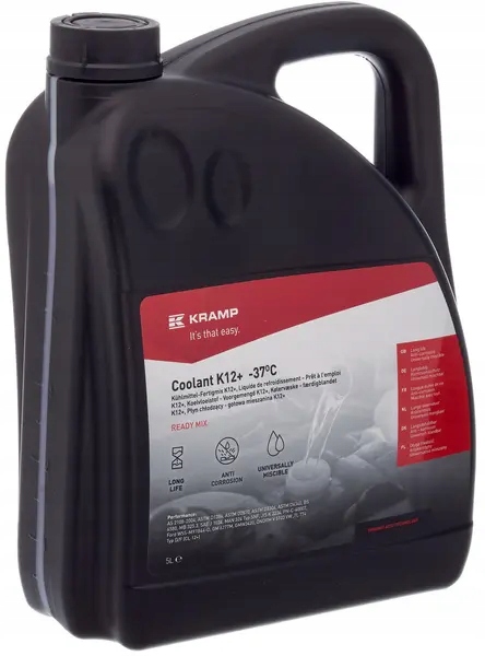 Płyn do chłodnic -37°C K12+ Kramp, 5 l