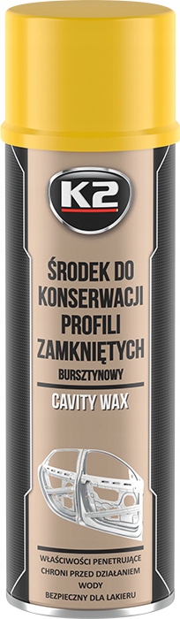 K2 ŚRODEK DO KONSERWACJI PROFILI ZAMKNIĘTYCH 0,5L