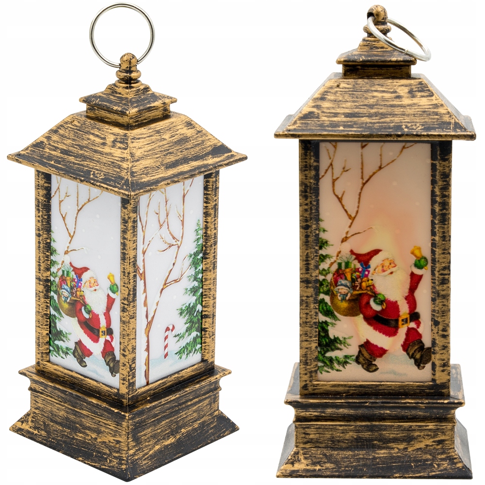 LAMPION LED LATARENKA NA ŚWIĘTA BOŻE NARODZENIE CHOINKA RORATY