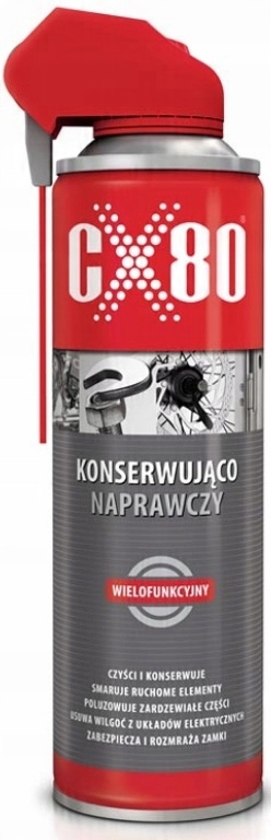 

CX80 Płyn Konserwująco Naprawczy Duo Spray 250ML