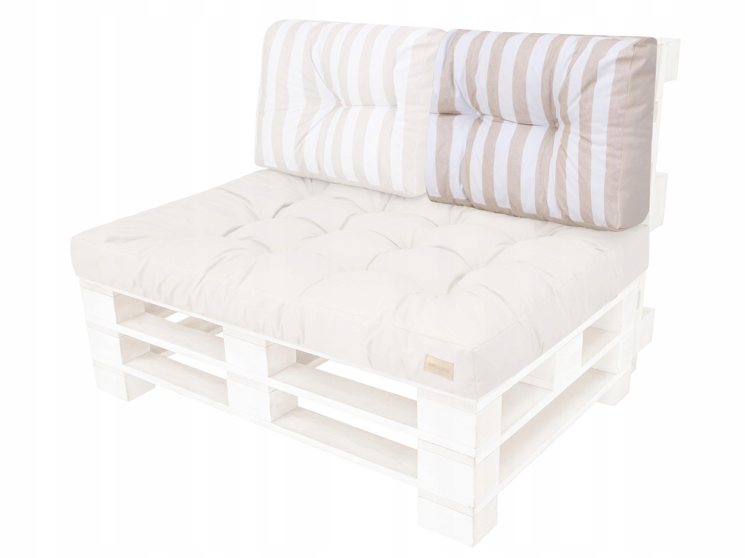 Polštář zahradní na opěradlo lavičky z euro palet, opěradlo na lavičku 60x40 cm