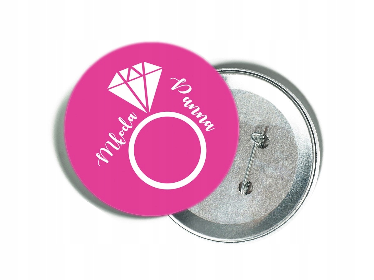 

Przypinka kotylion plakietka na Wieczór Panieński