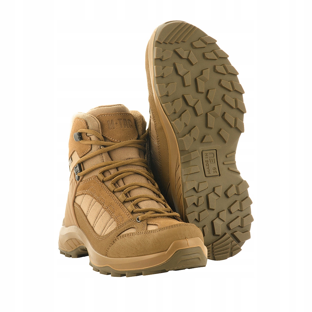M-Tac Buty Taktyczne Trekkingowe Jesienno-Zimowe Wodoodporne Coyote 40