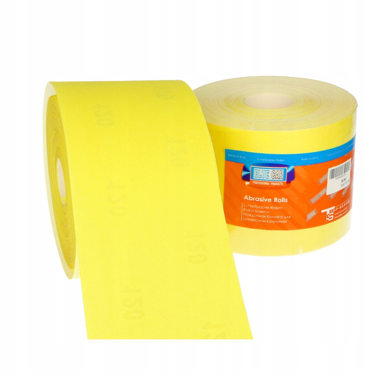 BLUE-CAR PAPIER ŚCIERNY ROLKA 1M X 115MM P180