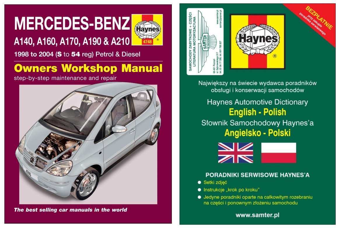 Mercedes A W168 1998-2004 руководство по ремонту Haynes