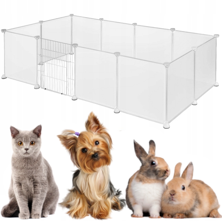 Levně Kotec Pro Zvířata Modulární Klec Usedlost Králíků Výběh