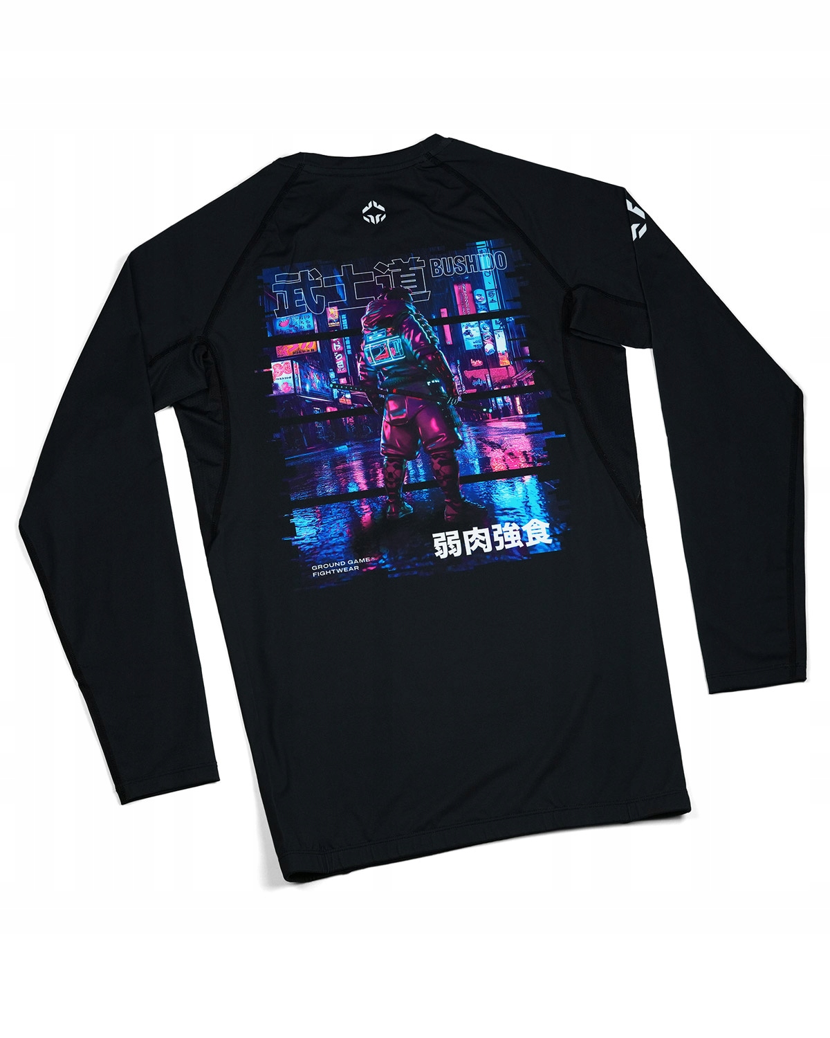 Rashguard Cyber Samurai dlouhý rukáv L Ground Game