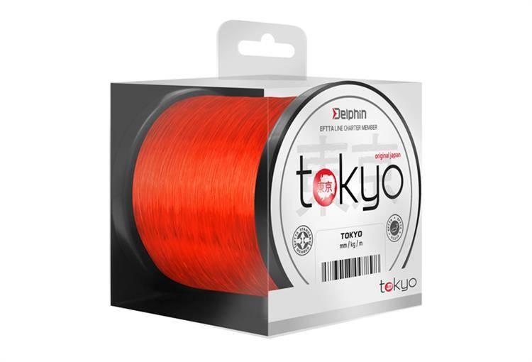 Żyłka Monofil Delphin Tokyo Pomarańczowy 0,369MM 10,0KG 300M Delphin
