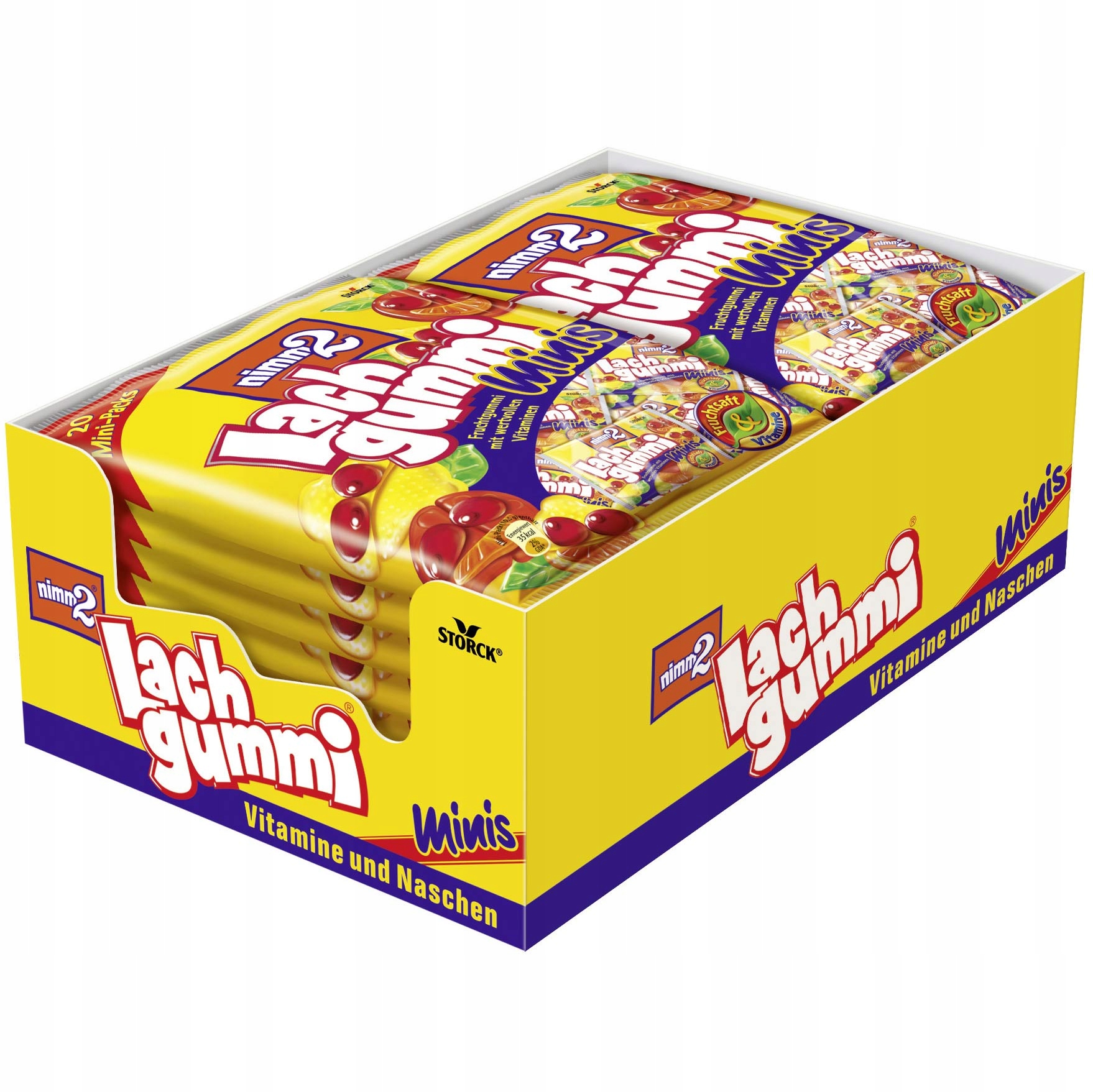 Żelki Nimm2 Lachgummi Minis Cały karton