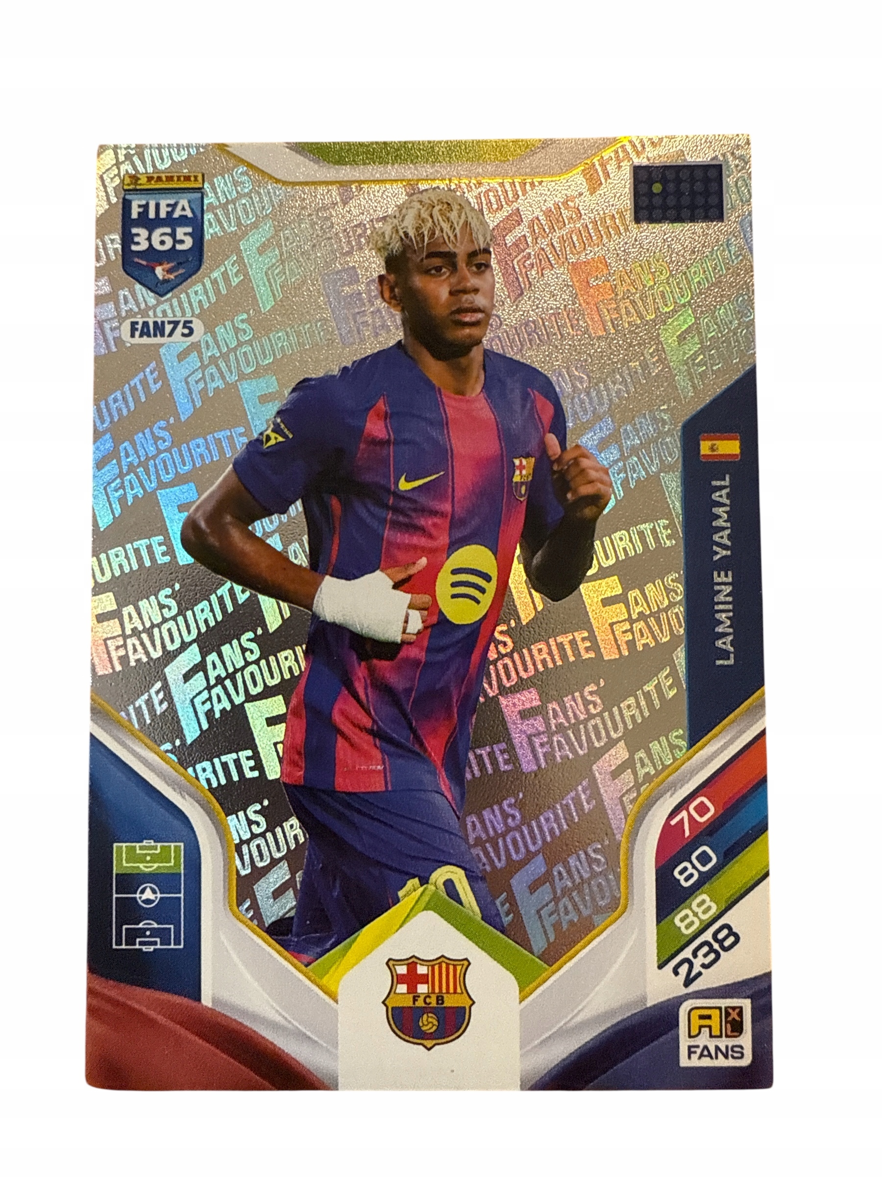 Fifa 365 2026 Adrenalyn XL Panini Fans FAN75 Yamal