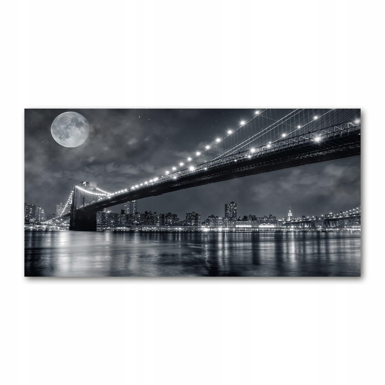 

Foto obraz szklany Most Brookliński 140x70