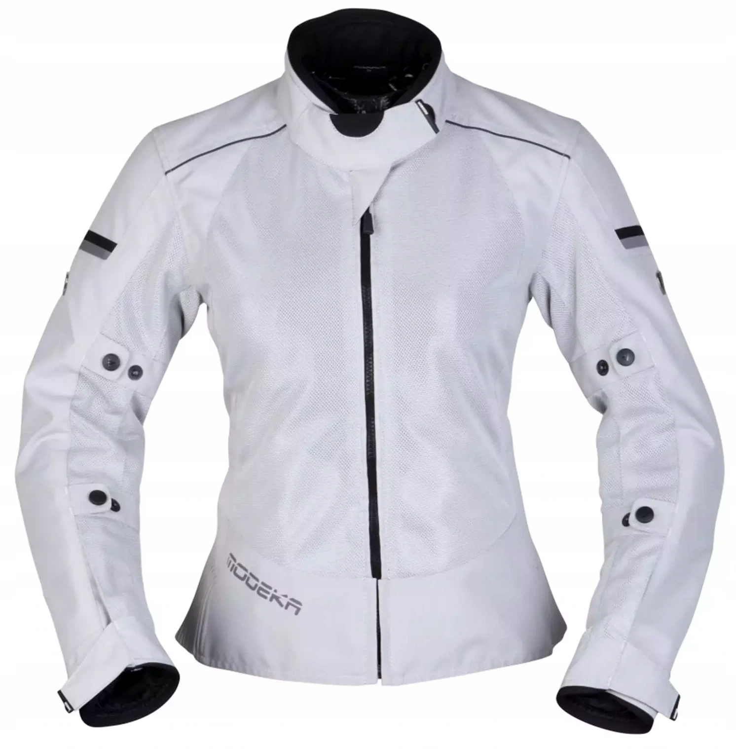 Modeka Veo Air Lady Grey Dámska Textilná Motocyklová Bunda Šedá Letná