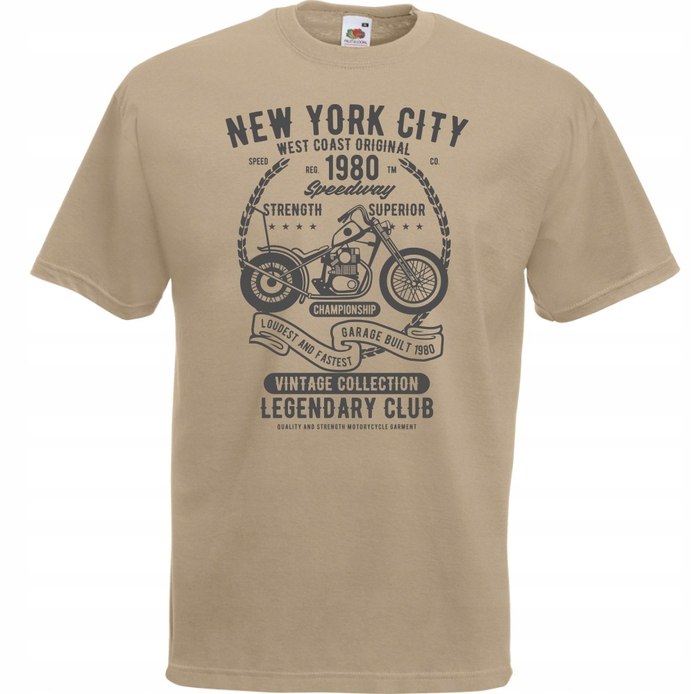

Koszulka motocykl motocyklista chopper L khaki