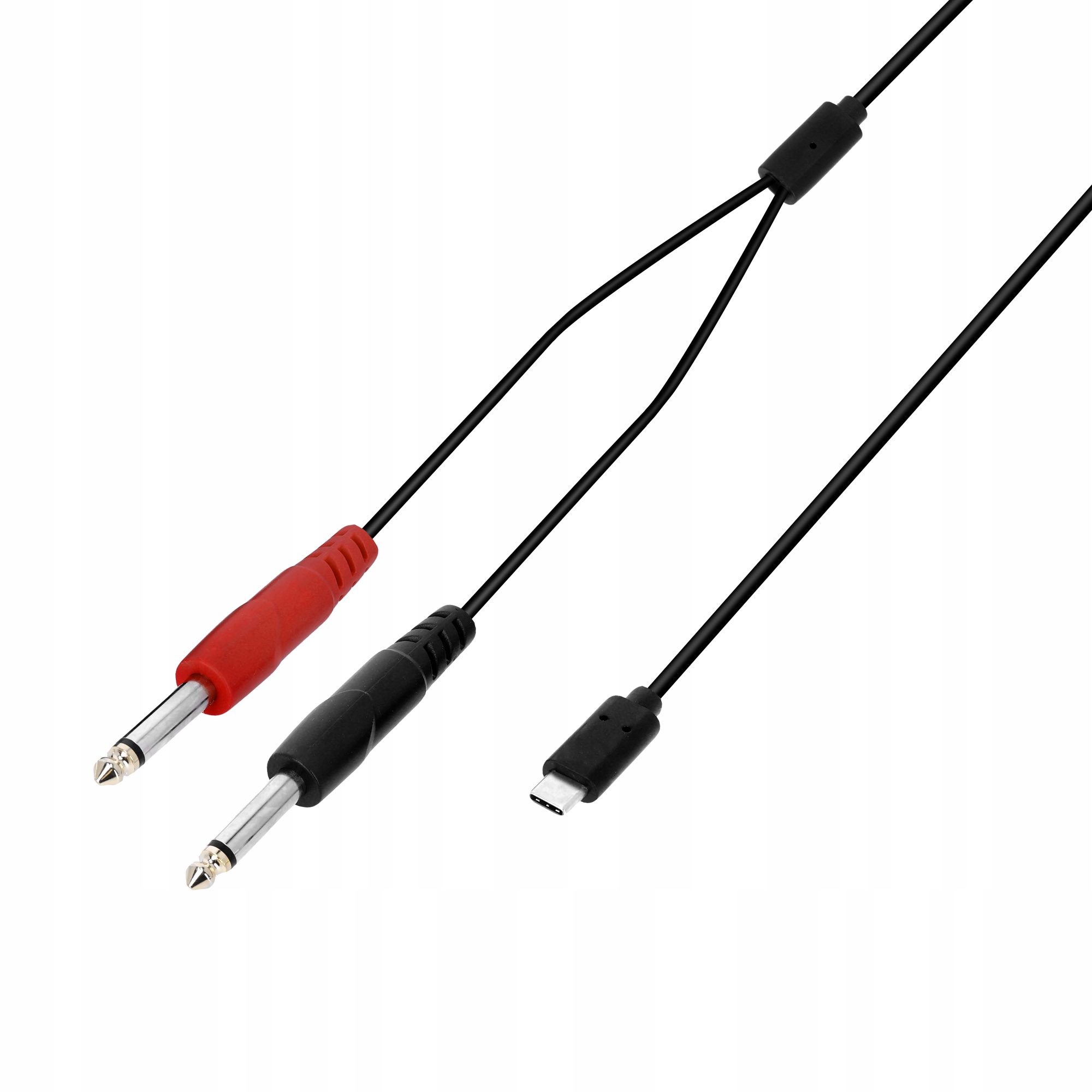 Adam Hall 3 Star Y Pp Usb-c Kabel Usb-c Y 2 x jack Ts męski x Usb-c 1,5 m