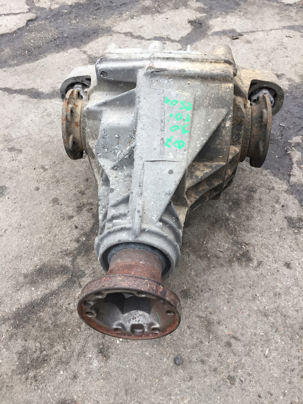 AUDI Q7 4L 3.0 TDI diff differential rear rear part differential