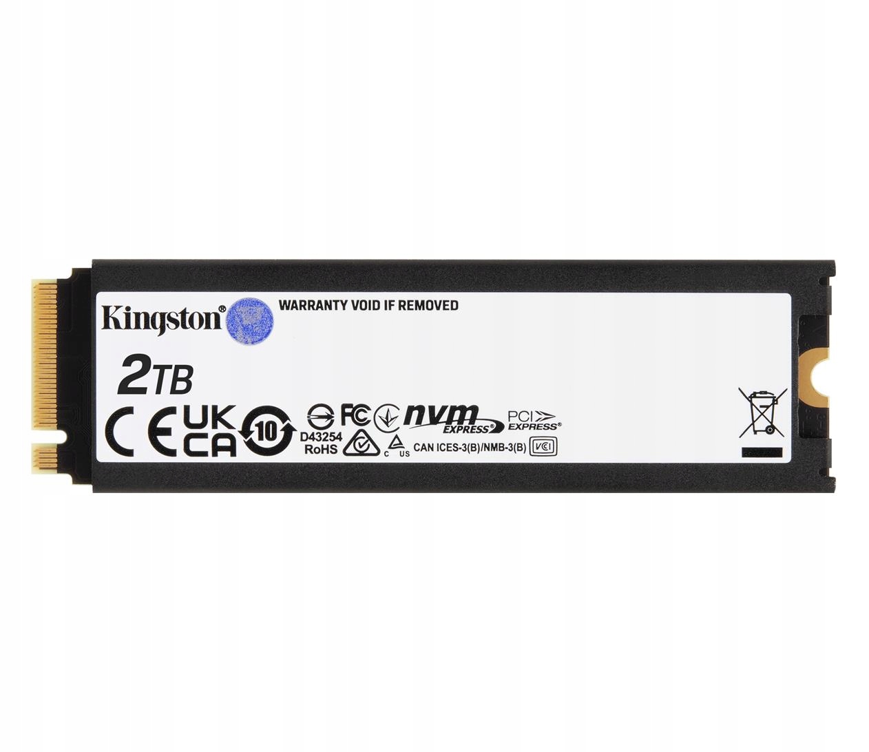 KINGSTON FURY Renegade 4TB SSD with Heatsink, M.2, PCIe 4.0 NVMe — 5