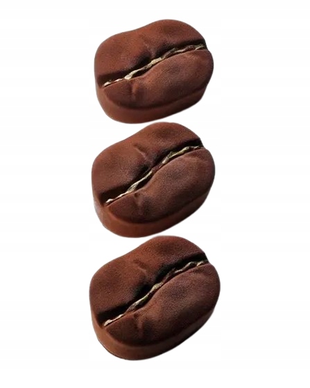 Silikonová forma monoporce šumivých koláčků Kávová Zrna Coffee Dinara Kasko